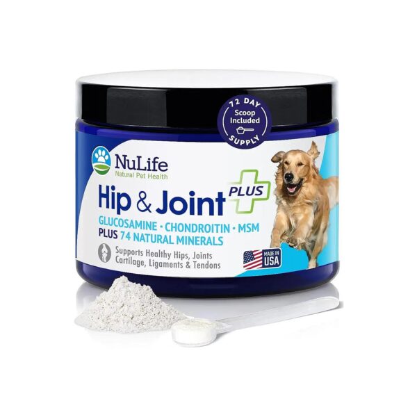 Glucosamine Powder for Dogs with Arthritis and Hip Dysplasia Provides Natural Relief