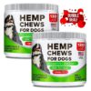 Glucosamine and Hemp Oil Combo for Dogs with Hip Dysplasia and Joint Discomfort