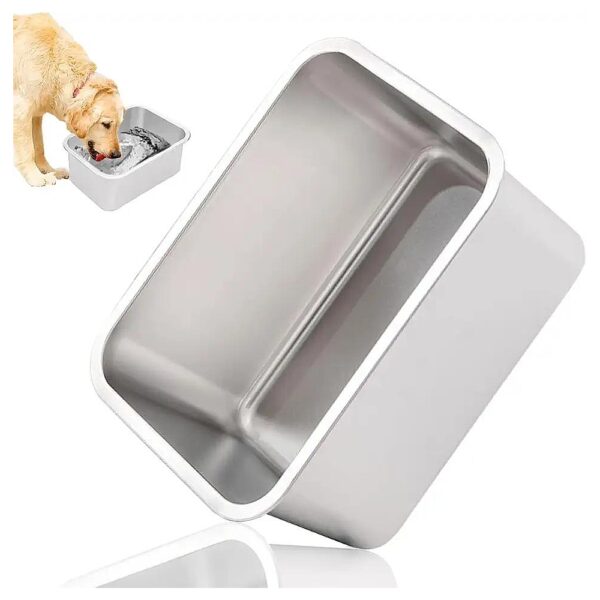 Golden Food and Water Bowl for Large Dogs with 3 Gallon Capacity