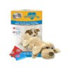 Golden Plush Heartbeat Toy for Calming and Crate Training Puppies