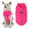 Gooby Soft Fleece Dog Sweater for Small Dogs Boy and Medium Dogs in Pink