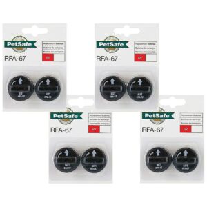 Good Quality Pack of 4 RFA-67 Batteries for Pet Safe Devices