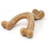 Gourmet Chicken Flavor Wishbone Dog Toy for Strong Chewers