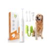 Grade Electric Toothbrush for Adult Dogs with Sonic Technology and Replaceable Heads