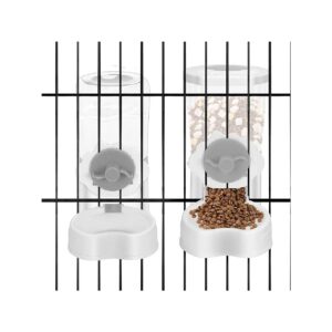 Grade Plastic Automatic Pet Feeder and Waterer for Small Pets