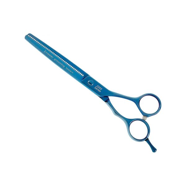 Grade Titanium-Coated Thinning Shears for Dog Coats, Finishing and Blending