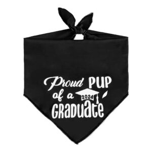 Graduation Dog Pet Bandana with Soft Material and Machine Washable Design