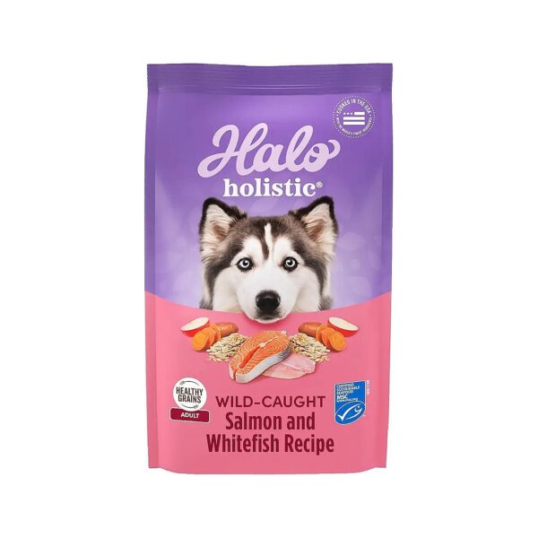 Grain-Free Adult Dog Food with Wild-Caught Salmon and Whitefish for Optimal Nutrition