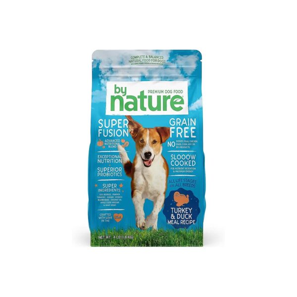 Grain Free Dry Dog Food with Superfood Ingredients for Immune Health Made in USA