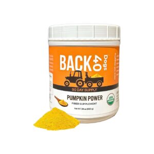 Grain-Free, High-Fiber Pumpkin Multivitamin for Dogs without Fillers and Preservatives