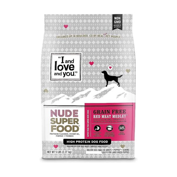 Grain-Free, Non-GMO Dog Food with Natural Antioxidants and Superfoods for Optimal Health