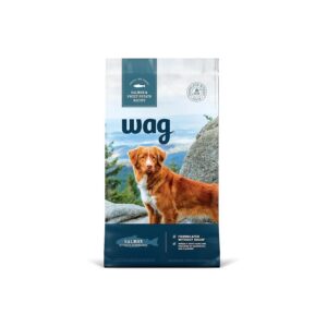 Grain Free Salmon Sweet Potato Dog Food Pellets for Healthy Adult Skin and Coat