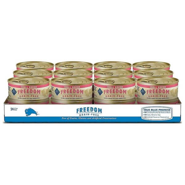 Grain Free Wet Dog Food for Small Breed Adult Dogs with High Protein