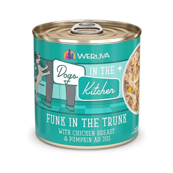 Grain Free Wet Dog Food with Chicken and Pumpkin for Picky Eaters