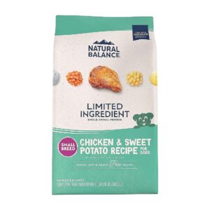 Grainless, Single Protein Chicken & Sweet Potato Recipe for Small Breed Adult Dogs