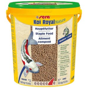 Granule Koi Food for Adult Fish with 7 Pound Quantity 21 Liter