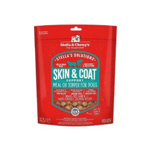 Grass-Fed Lamb & Wild-Caught Salmon Freeze-Dried Raw Skin & Coat Boost for Adult Dogs