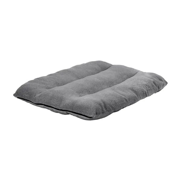 Gray Large Pet Bed Washable Fluffy Soft Cushion Mat for Dogs and Cats