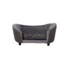 Gray Pet Couch with Washable and Removable Cushion for Small Pets