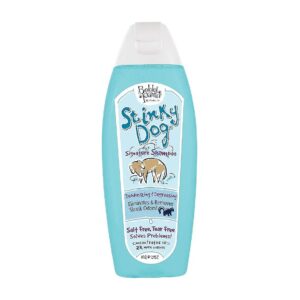 Green Apple Scented Dog Deodorizer Shampoo for Grease and Odor Removal