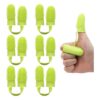 Green Color Finger Toothbrush Kit for Dog Teeth Cleaning and Dental Care Essentials