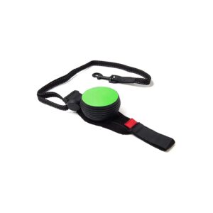 Green Retractable Leash for Small Under 66lbs Dogs with Comfort Grip