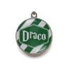 Green Slytherin Dog Tag for Large Pets with High-Quality Aluminum Construction