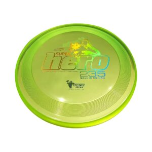 Green Super Durable Dog Flying Disc for Active Pets