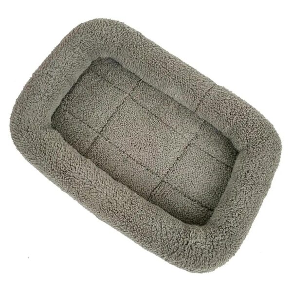 Grey 70 x 54cm Dog Cat Sleeping Bed Mat for Pet House Kennels Cage Crate