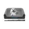 Grey Coldest Small Medium Large Dog Bed with Removable Washable Cover