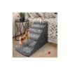 Grey Dog Ladder Ramp for Small Dogs, Cats, and Small Animals