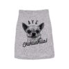 Grey Dog Shirt with Aye Chihuahua Cartoon Small Dog Clothes Funny Tee