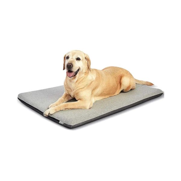 Grey Large Dog Bed with Washable and Waterproof Material for Jumbo Size Dogs