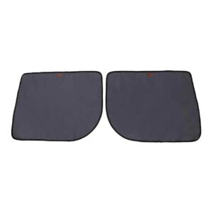 Grey Pet Car Door Protection Pad with Anti-Scratch and Anti-Slip Features for Dog Owners