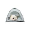 Grey Pet Teepee Tent for Small Dogs and Cats