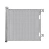 Grey Retractable Baby Gate with Quality Mesh Fabric for Safe Passage Indoors and Outdoors