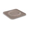 Grey Silicone Lickable Mat for Cats and Small Breeds Dogs