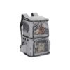 Grey Two-In-One Pet Backpack Carrier for Small Cats and Dogs with Excellent Ventilation