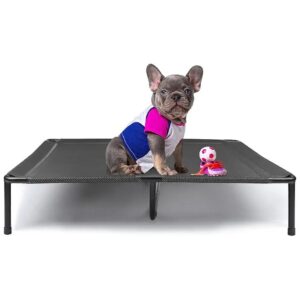 Grey Waterproof Dog Bed with Elevated Design and Three Sizes to Suit Your Large Breed Dog