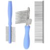 Grooming Kit for Dematting and Detangling Dogs and Cats