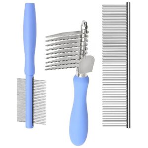 Grooming Kit for Dematting and Detangling Dogs and Cats