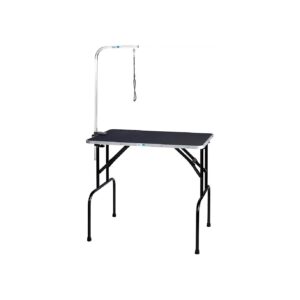 Grooming Table with Arm, 32-Inches High, 24-Inches Wide, Heavy-Duty Construction