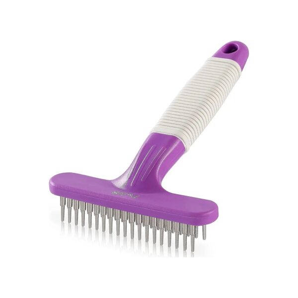 Grooming Tool for Dogs to Remove Loose Hair from Undercoat