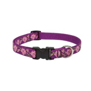 Guaranteed Adjustable Collar for Medium and Larger Dogs with Rose Garden Pattern