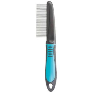 Hair Type Comb with Fine Teeth for Dogs and Cats, 22 cm