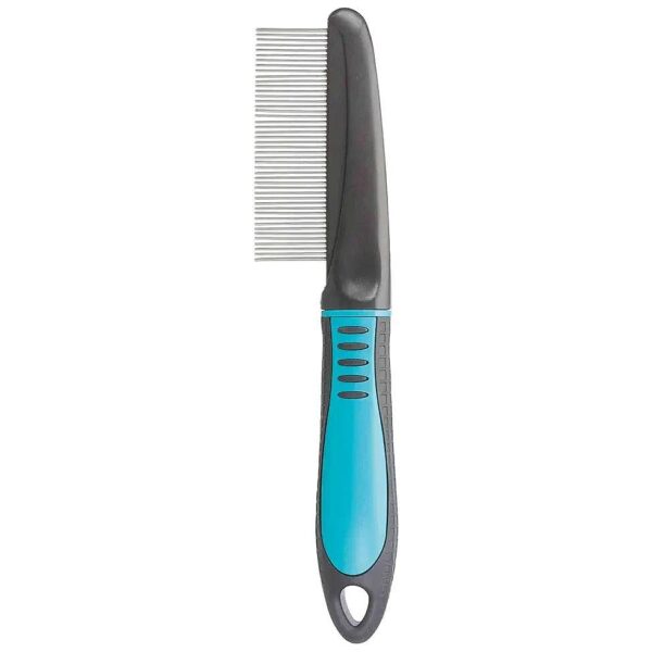 Hair Type Comb with Fine Teeth for Dogs and Cats, 22 cm