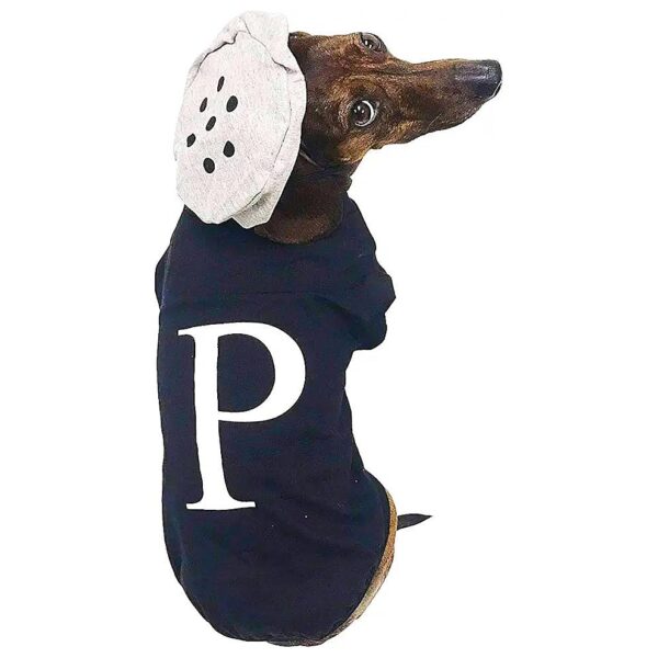 Halloween Costume for Dogs X-Large Salt and Pepper Pullover with Hat