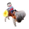 Halloween Costume for Small Sized Dogs and Cats with Riding Horse Style Design