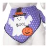 Halloween Dog Bandana with Boo and Friends Design fits Medium to Large Sized Dogs