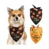 Halloween Dog Bandanas for Small Medium Large Dogs and Cats Available in 2 Pack